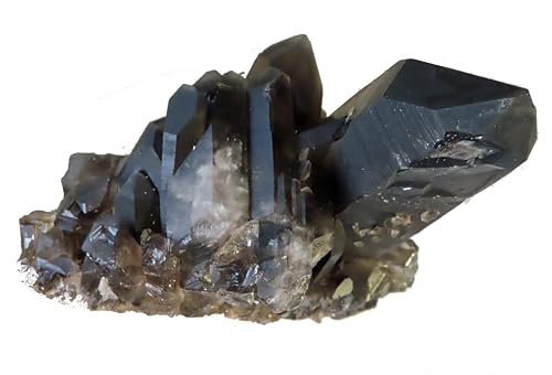 Quartz noir Morion d'exception | Spécimen brut rare 347 g