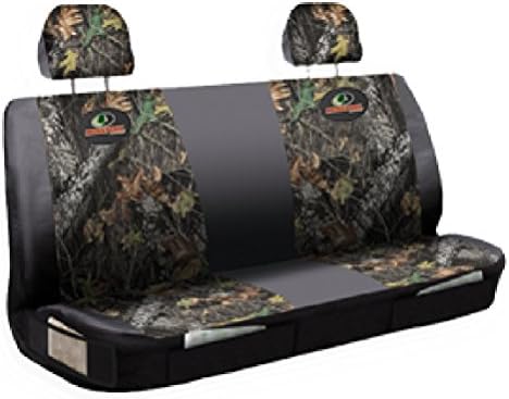 Mossy Oak Bench Seat Cover with 2 Headrest Covers