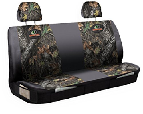 Mossy Oak Bench Seat Cover with 2 Headrest Covers
