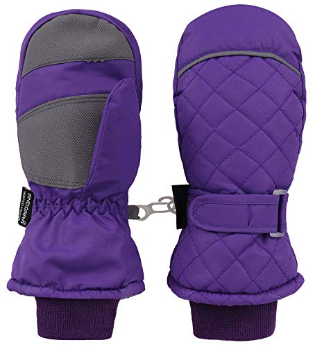 Livingston Children Waterproof Toddler Winter Sports Snow Kids Ski Mittens3