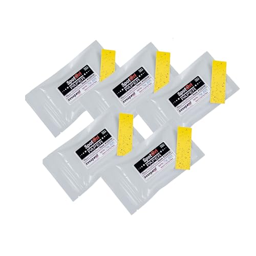 SpotOn Water Sensitive Paper (WSP) for Sprayer Calibration - Five Packs of 1