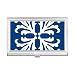 Blue Talavera Pattern Flower Ilustration Business Card Holder Case Pocket Box Wallet