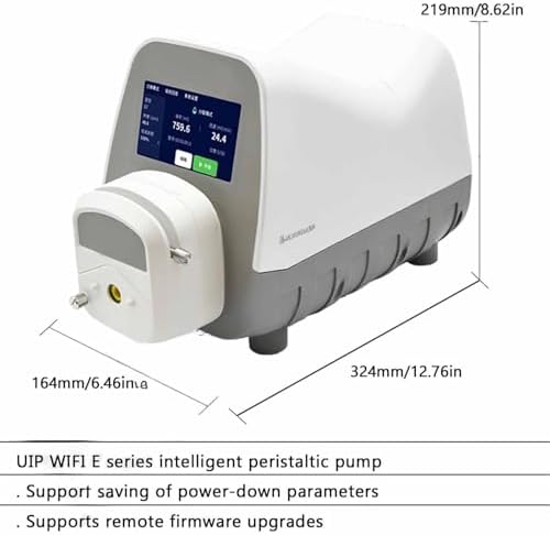 Variable Speed Peristaltic Dosing Pump with LCD Display & Stepper Motor - Precision Liquid Transfer for Lab Applications, Filling, & Accurate Chemical Handling
