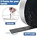 2 Rolls Pipe Insulation Tape, Pletpet 65.6 FT Foam and Foil Pipe Wrap Insulation Tape Foam Insulation Tape Self Adhesive Pipe Insulation Wrap Outdoor for Winter Freeze Protection (Sliver, 2Px32.8FT)