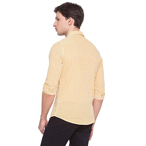 Image of Spykar Men's Checked Slim Fit Shirt