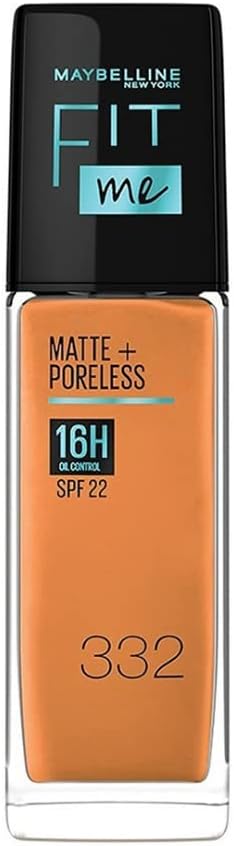 Maybelline New York New York Fit Me Matte & Poreless Foundation 16H Oil Control with SPF 22-332