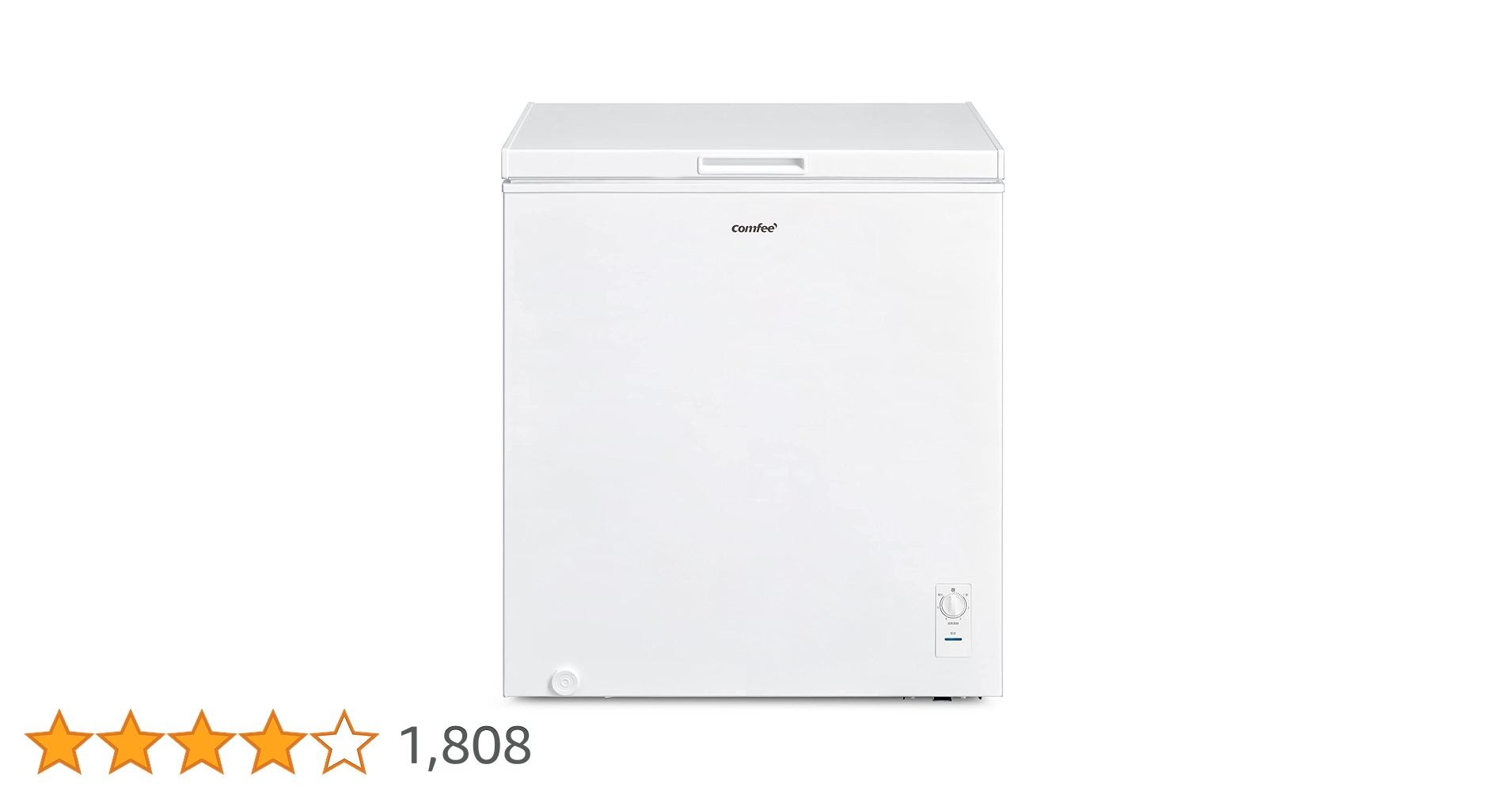 Amazon.co.jp: COMFEE' 冷凍庫 198L 上開き 温度調節6段階 冷凍機能 大