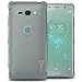 CoverON Slim Fit TPU Rubber FlexGuard Series for Sony Xperia XZ2 Compact Case, Clear