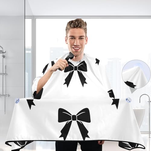 Capa para Corte de Cabello Impermeable Profesional para Barbería con Cierre Ajustable de Broche miniatura 6