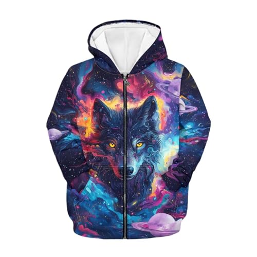 Boys Hoodies Sweatshirts 6-16T Thin Long Sleeve Zip Up Sweatshirts Jacket with Pockets