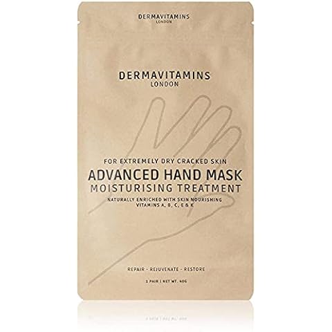 Dermavitamins Advanced Hand Glove Mask (Moisturising Treatment) - Repair Extremely Dry Cracked Skin Cover