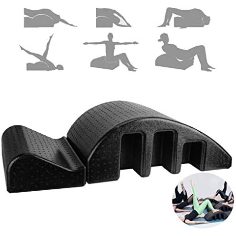 WY-Spine Pilates Massage Bed, Vertebral Column Orthotic Cervical Spine Deformity Correction Yoga Foam Kyphosis Correction Fitness Equipment Pilates Arch by WY-Spinal Aligner Cover