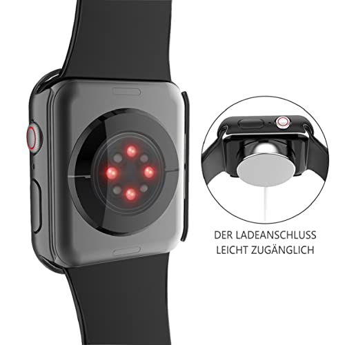 Misxi Schutzhülle mit Displayschutz für 45mm Apple Watch Series 9/8/7 – Ansicht 8