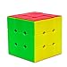 EASEHOME Stickerless 3x3x3 Speed Magic Puzzle Cube, Rompecabezas Cubo Mágico para Niños y Adultos