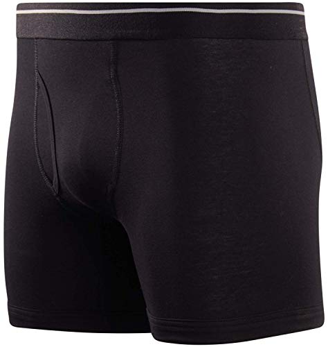 Members Mark Underwear - Stretch Boxer Briefs (5 Pack), Size Large, Black4