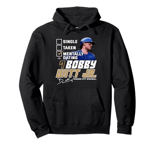 Mentally Dating Bobby Witt Jr. Kansas City Baseball MLBPA �p�[�J�[