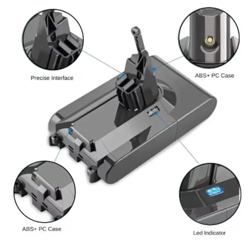 Batería para Dyson V8 soluciona el apagado rápido de su aspiradora sin cables 4