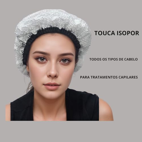Kit Tintura Tigela Pincel Pente Touca Metalizada C/isopor