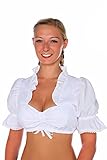 Dirndl Bluse in 1A Qualität Lukas Trachtenmode & Landhaus Dirndl Bluse - Weiß - Gr.40