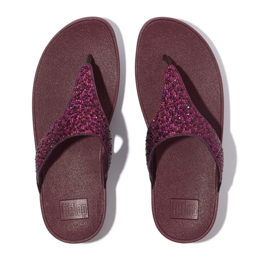 [FitFlop] T_ Lulu Crystal-mix Toe-post Sandals fB[X ^bNvx[B 25.0 cm