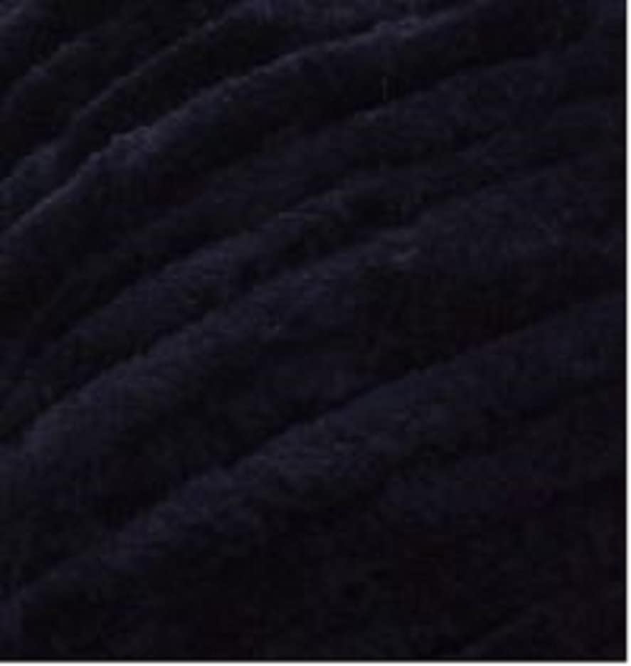Premier Yarns Parfait Chunky Chenille 3.5 Oz 6 Super Bulky Weight 3 Pack Bundle with Bella's Stitch Place Holders (Black)