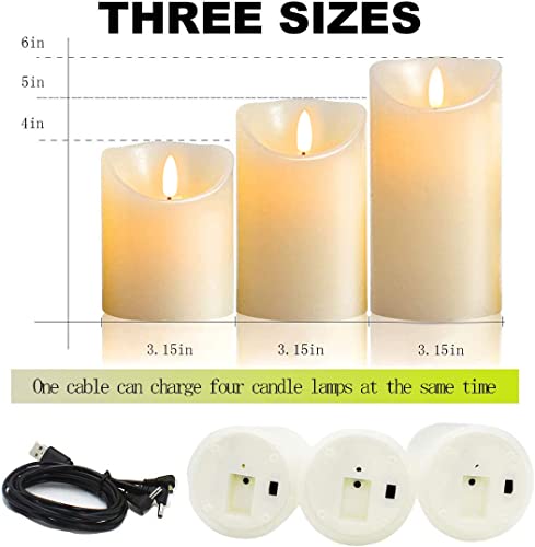 Velas eléctricas recargables 11 Imagen adicional