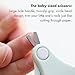 YIVEKO Baby Nail Kit, 4-in-1 Baby Nail Care Set with Cute Case, Baby Nail Clippers, Scissors, Nail File & Tweezers, Baby Manicure Kit and Pedicure kit for Newborn, Infant, Toddler, Kids-Owl Green