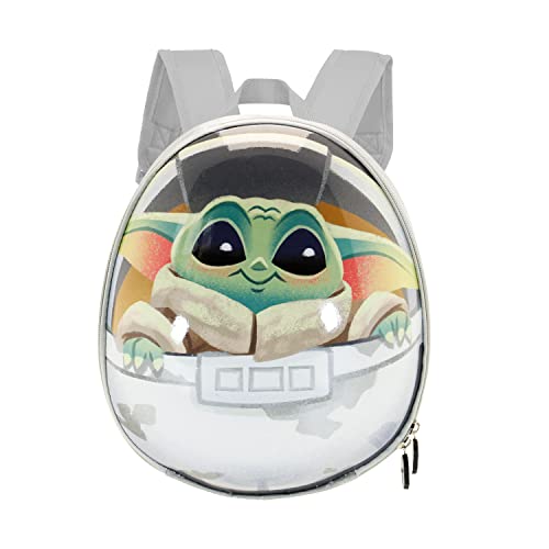 Sac à dos The Mandalorian Tour Eggy Noir ergonomique et résistant pour les fans de Star Wars
