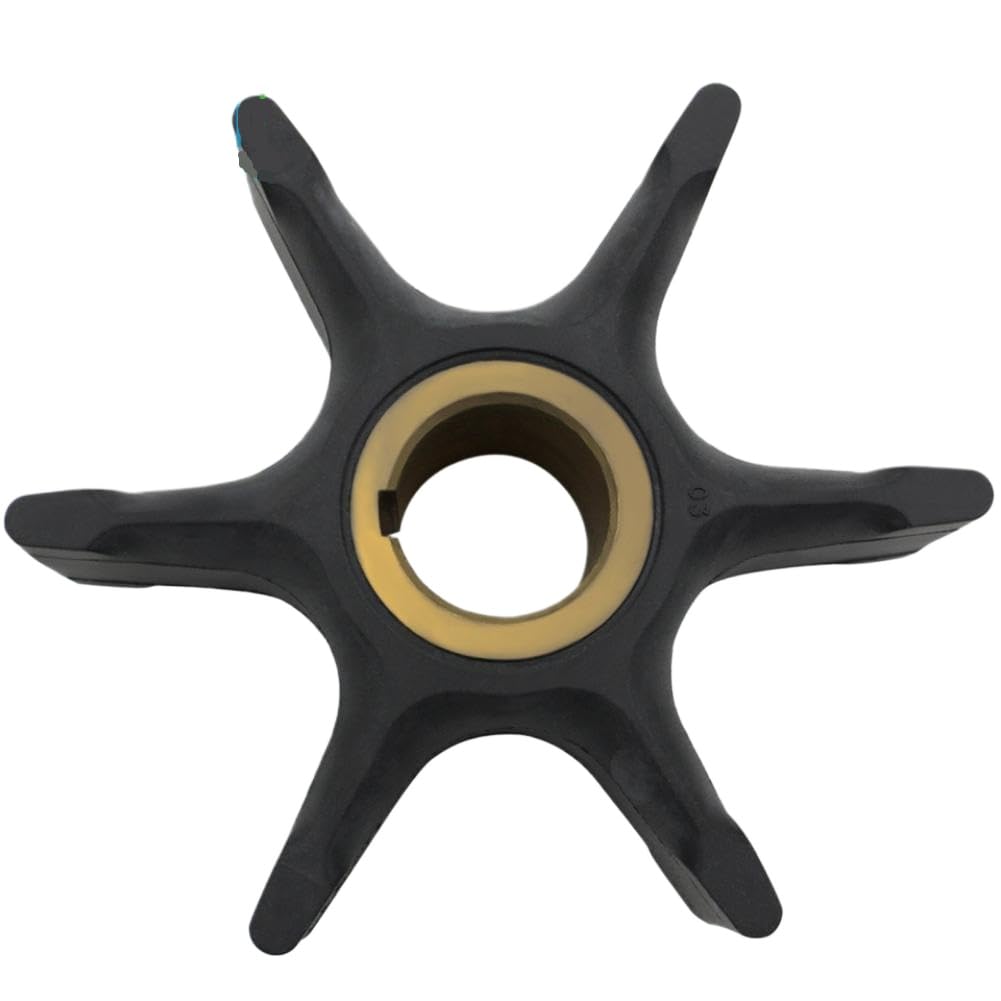 Girante Pompa Acqua Fuoribordo 385072 Compatibile Con V4 V6 | Adatto per 85 100 115 125 CV 1969-1972; Sostituisce anche 383334 777832 384799