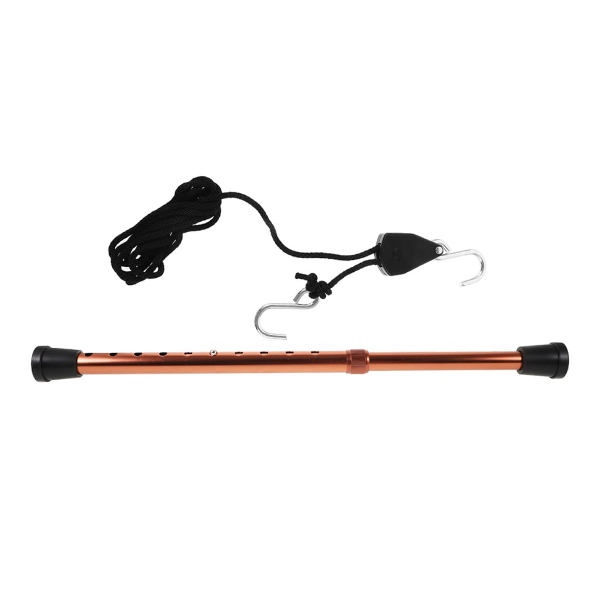 Supporto per Cofano Lega Alluminio con Stabilizzatrice Supporto Motore Flessibile con Aggancio Sicuro e Corda Sospensione Strumento per Riparazione Ammaccature Veicoli Design