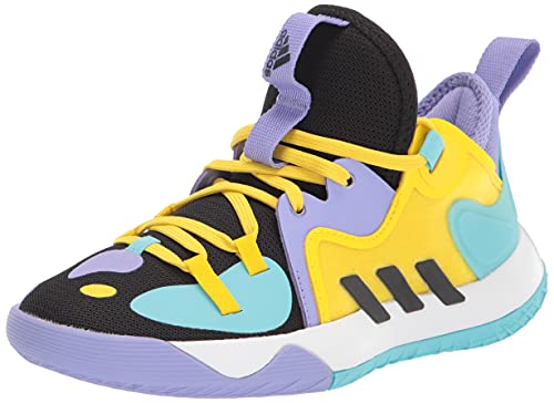 adidas Harden Stepback 2 Basketball Shoe, Black/Black/Team Yellow, 6 US Unisex Big Kid adidas Harden Stepback 2 Basketball Shoe, Black/Black/Team Yellow, 6 US Unisex Big Kid