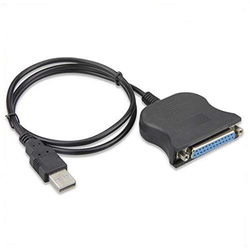 Câble Adaptateur pour imprimante parallèle USB vers DB25 IEEE Câble de convertisseur d'imprimante USB pour imprimante écologique et Pratique Portable et utile