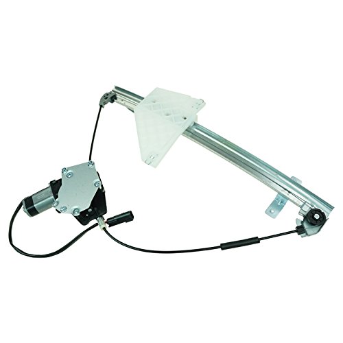 Image of TRQ Rear Right Power Window Regulator & Motor Assembly Passenger Side Compatible with 2001-2004 Jeep Grand Cherokee