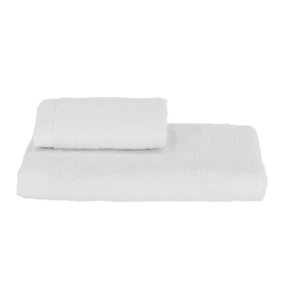SOMMA - SOMMA ASCIUGAMANO 1+1 ORIGAMI SPUGNA 600GR COTONE 100% - BIANCO 100, 60x110+40x60
