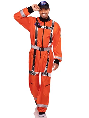 Combinaison astronaute avec zip frontal pratique pour un enfilage rapide en taille L