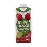 TRUE NOPAL Organic Cactus Water with Lime, 16.9 FZ