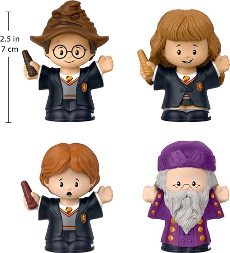 Littlepeople Collector HVG45 Little People Collector Harry Potter And The Sorcerer’S Stone Movie Special Edition Set For Adults & Fans, 4 Figures In Display Package thumb #4