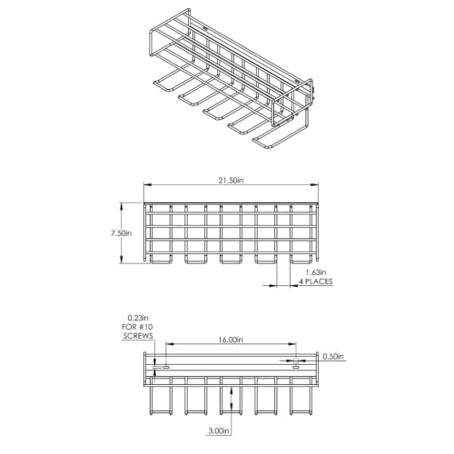 Heavy Duty Garage Wall Organizer