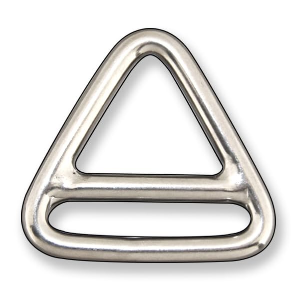 Triangel mit Steg Ø 6 mm A4 Edelstahl (6 x 50 mm)