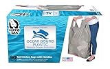 Hippo Sak Tall Kitchen Bags Made with Recycled Ocean Plastic (90 count)
