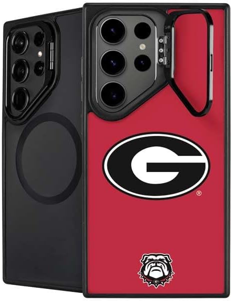 Skinit Kickstand Phone Case Compatible with Galaxy S24 Ultra - Officially Licensed University of Georgia Dawgs Design