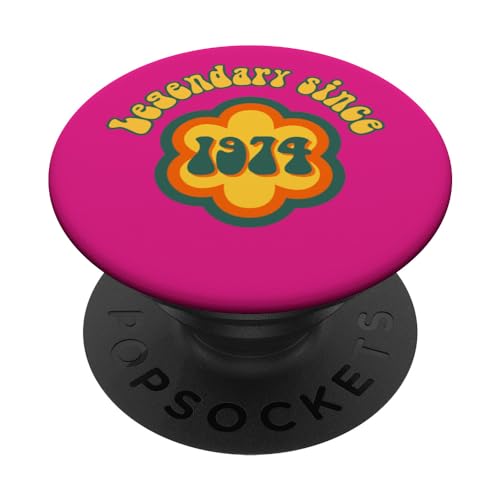 Nacido en 1974 Mujer Hombre Hito cumpleaños nacido en 1974 PopSockets PopGrip Intercambiable