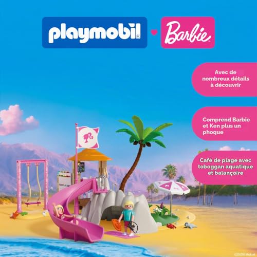 Playmobil Barbie 72121 Barbie Café de plage - vue 6