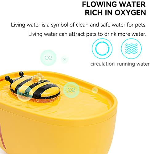 Fuente de Agua para Gatos 2L Automática Silenciosa miniatura 4