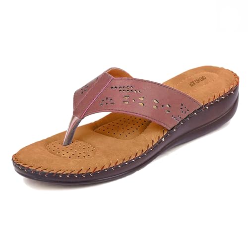 Image of ORTHO JOY Extra Soft Women's Doctor Ortho Slippers /Flip-Flops