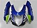 Fairing Blue Black Fit for Suzuki 2011-2024 GSXR 600 750 Injection ABS Plastics Aftermarket Bodywork Kit Set 2012 2013 2014 2015 2016 2017 2018 2019 GSX-R 600/750 YTL041