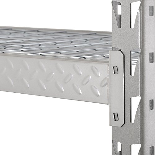 Muscle Rack TP722472W3 3Shelf Steel Treadplate Welded Rack, Length 24