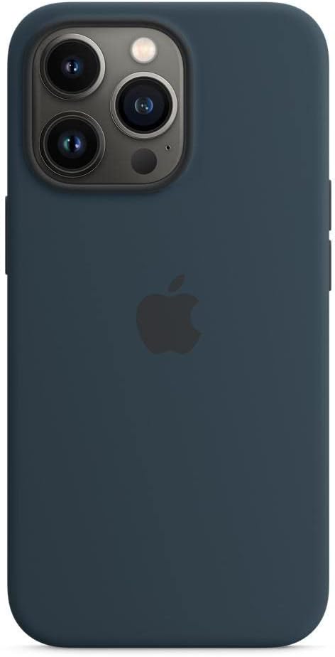 Apple Silicone Case with MagSafe (for iPhone 13 Pro) - Abyss Blue