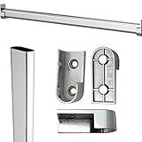 BESTE QUALITÄT - Die Kleiderstangen sind aus hochwertigem Metall und sorgen für sichere Befestigungsmöglichkeiten deiner Kleidung. Schöne, schlichte Optik und vielseitige Einsatzmöglichkeiten.