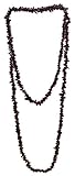 Edelstein: Granat Granat Splitter Kette ca. 90 cm lang, Granatkette ohne Verschluss